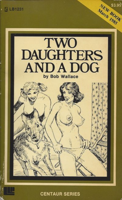 Two Daughters And A Dog by Bob Wallace