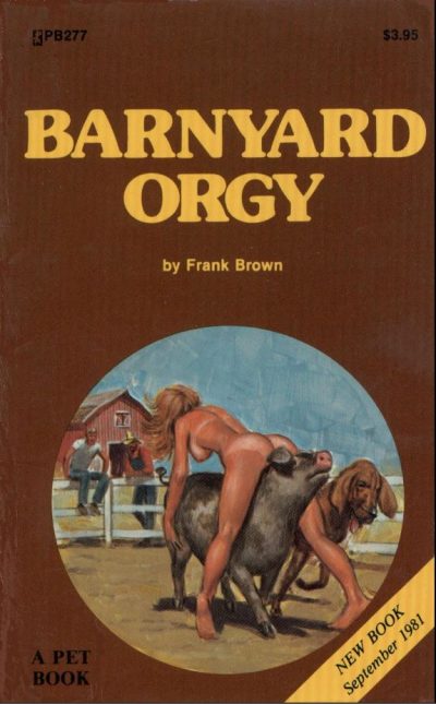 Barnyard Orgy by Frank Brown