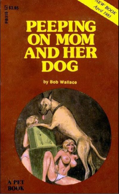 Peeping On Mom And Her Dog by Bob Wallace